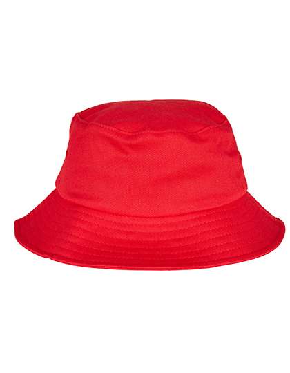 FLEXFIT Kids´ Flexfit Cotton Twill Bucket Hat Red One Size (FX5003KH)