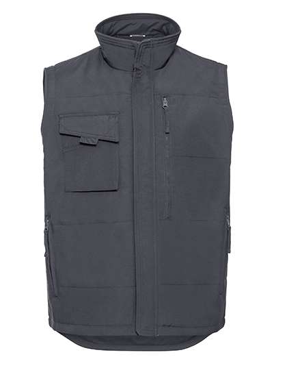 Russell Heavy Duty Workwear Gilet Convoy Grey (Solid) XL (Z014)