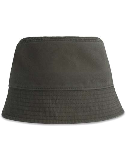 Atlantis Headwear Powell Bucket Hat Dark Grey One Size (AT120)