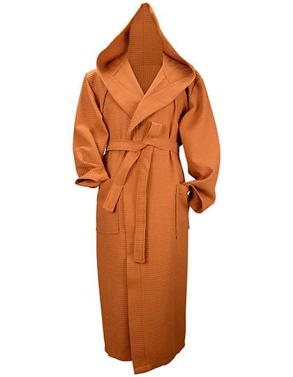 ARTG Robezz® Waffle Bathrobe With Hood Terra 4XL (AR028)