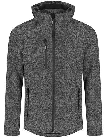 Promodoro Men´s Softshell Jacket Heather Grey 5XL (E7850)