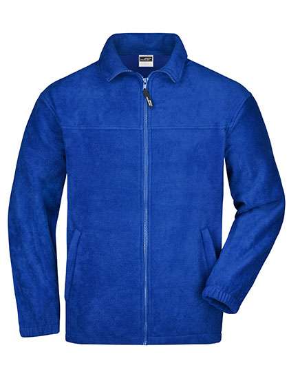 James&Nicholson Full-Zip Fleece Royal 3XL (JN044)