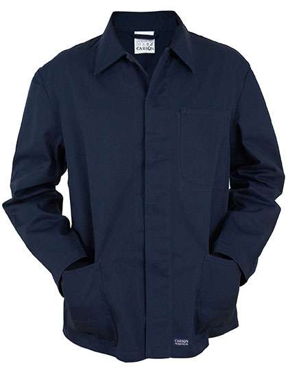 Carson Classic Workwear Classic Long Work Jacket Navy 62 (CR701)