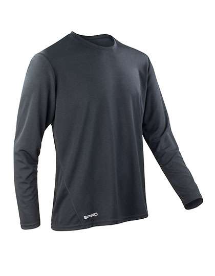 SPIRO Men´s Quick Dry Shirt Black L (RT254M)