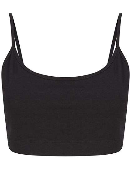 SF Women Women´s Sustainable Fashion Cropped Cami Top Black S (SF230)