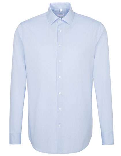 Seidensticker Men´s Shirt Slim Fit Long Sleeve Light Blue 41 (SN675198)