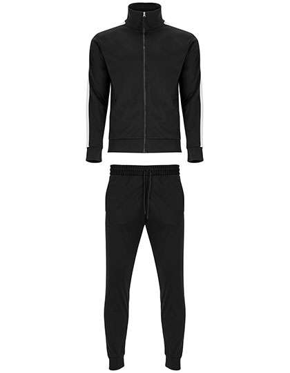 Roly Sport Creta Tracksuit Black 02 XXL (RY6410)