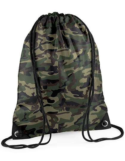 BagBase Premium Gymsac Jungle Camo 33 x 45 cm (BG10)