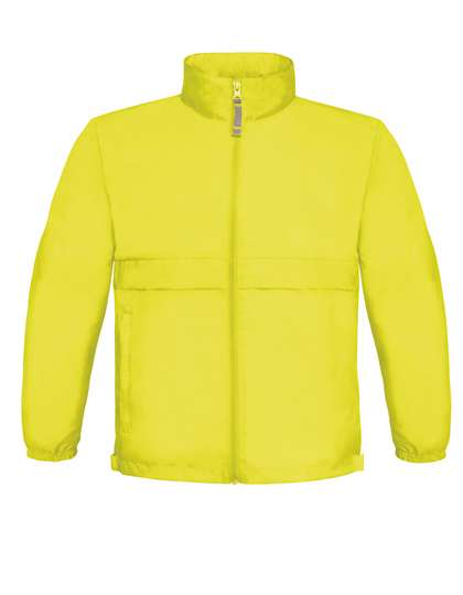 B&C COLLECTION Kids´ Jacket Sirocco Ultra Yellow 3/4 (98/104) (BCJK950)