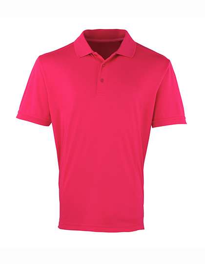 Premier Workwear Men´s Coolchecker® Piqué Polo Hot Pink (ca. Pantone 214C) S (PW615)