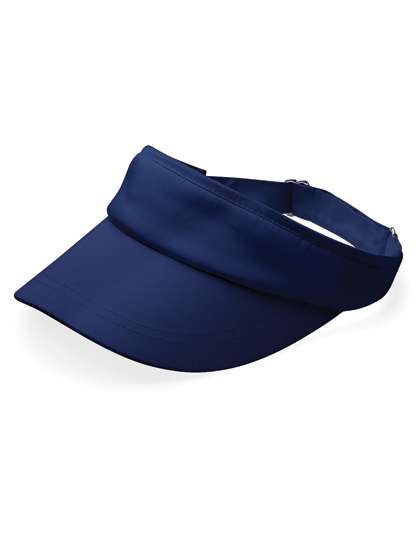 Beechfield Sports Visor French Navy One Size (CB41)