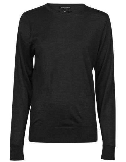 Tee Jays Women´s Crew Neck Sweater Black L (TJ6006)