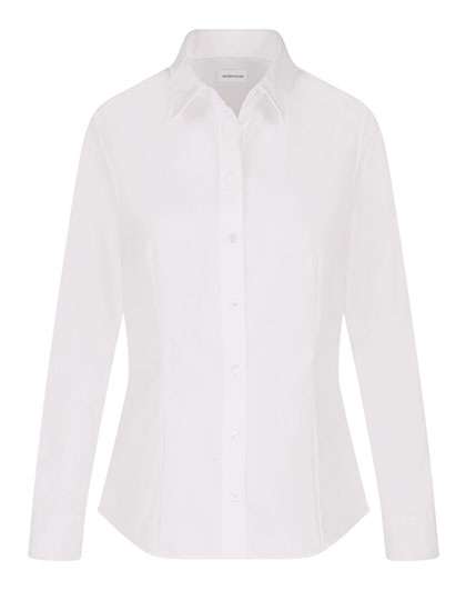 Seidensticker Women´s Blouse Regular Fit Oxford Longsleeve White 42 (SN080660)