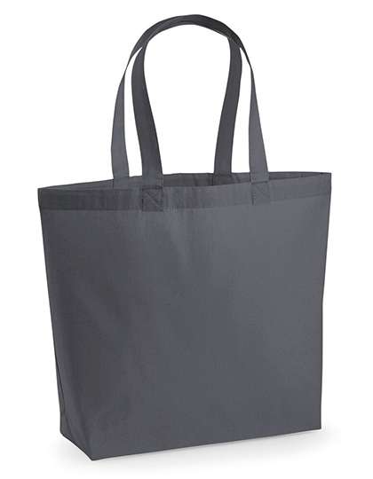 Westford Mill Premium Cotton Maxi Bag Graphite Grey 35 x 39 x 13.5 cm (WM225)