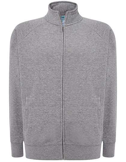 JHK Full Zip Sweatshirt Grey Melange M (JHK401)