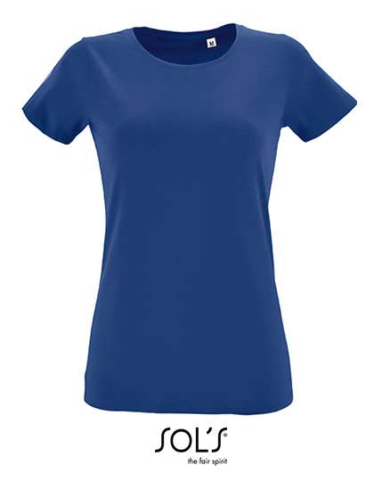 SOL´S Women´s Round Neck Fitted T-Shirt Regent Royal Blue 241 S (L02758)