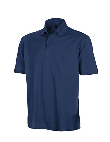 Result WORK-GUARD Apex Pocket Polo Shirt Navy L (RT312)