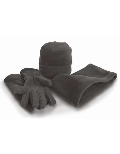 Result Winter Essentials Polartherm(TM) Accessory Set Charcoal Grey M (RT40)