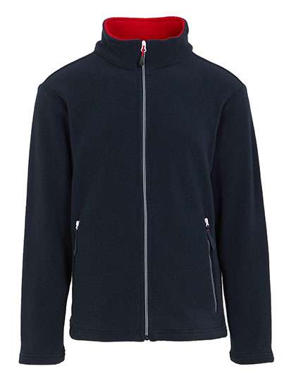 Regatta Professional Ascender Fleece Navy/Classic Red M (RG725)