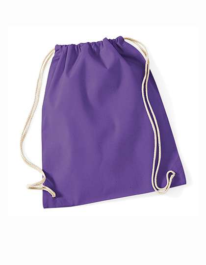 Westford Mill Cotton Gymsac Purple 37 x 46 cm (WM110)