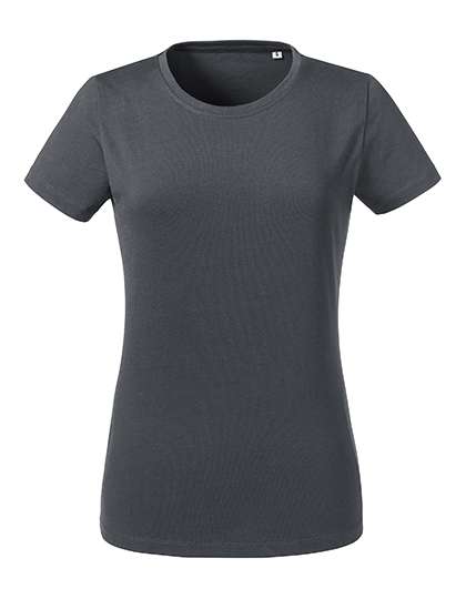 Russell Pure Organic Ladies´ Pure Organic Heavy Tee Convoy Grey (Solid) XL (Z118F)