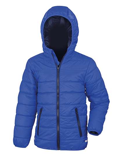 Result Core Youth Soft Padded Jacket Royal/Navy XXL (13-14) (RT233Y)