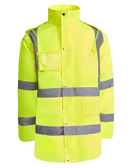 Roly Workwear Jacket Merak Fluor Yellow 221 M (RY9320)