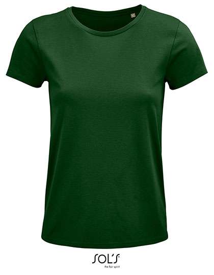 SOL´S Women´s Crusader T-Shirt Bottle Green L (L03581)