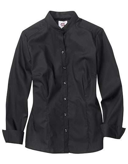 CG Workwear Ladies´ Blouse Corvara Black 5XL (CGW590)