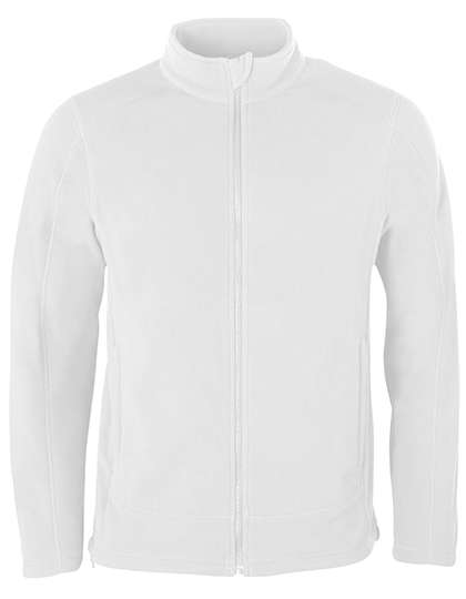 HRM Men´s Full- Zip Fleece Jacket White 4XL (HRM1201)