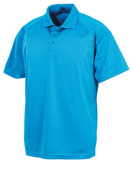 SPIRO Performance Aircool Polo Ocean Blue M (RT288)