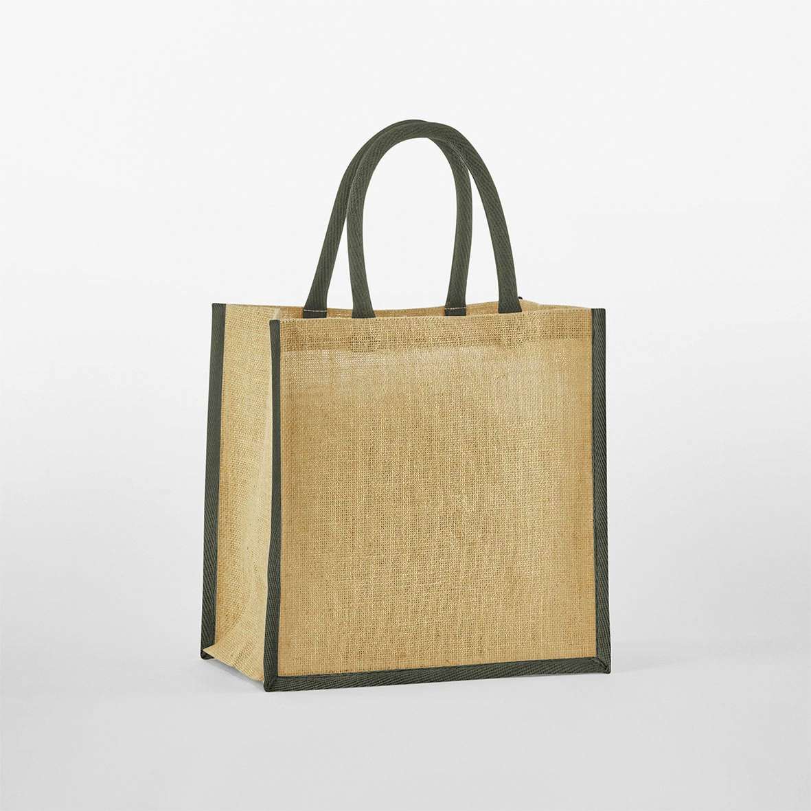 Westford Mill Natural Starched Jute Mini Gift Bag Natural/Natural 26 x 22 x 14 cm (WM477)