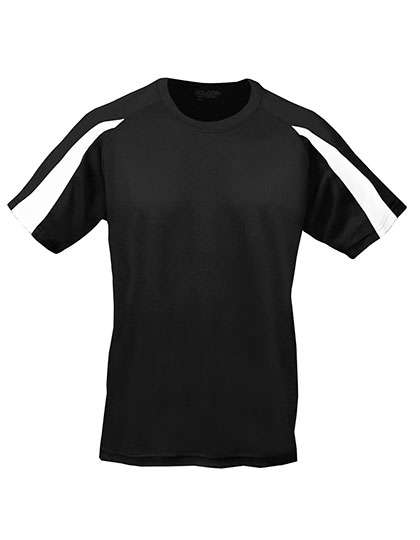 Just Cool Contrast Cool T Jet Black/Arctic White XXL (JC003)