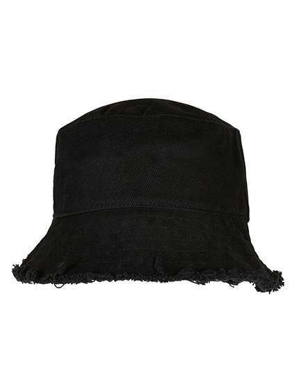 FLEXFIT Open Edge Bucket Hat Black One Size (FX5003OE)