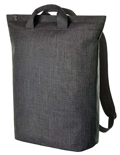 Halfar Laptop Backpack Europe Grey-Sprinkle 32 x 48 x 15 cm (HF6517)