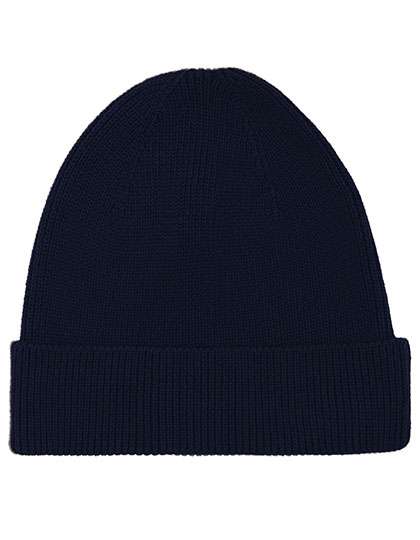 Neutral Beanie 1x1 Rib Navy One Size (NE93057)