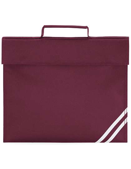 Quadra Classic Book Bag Burgundy 36 x 30 cm (QD456)