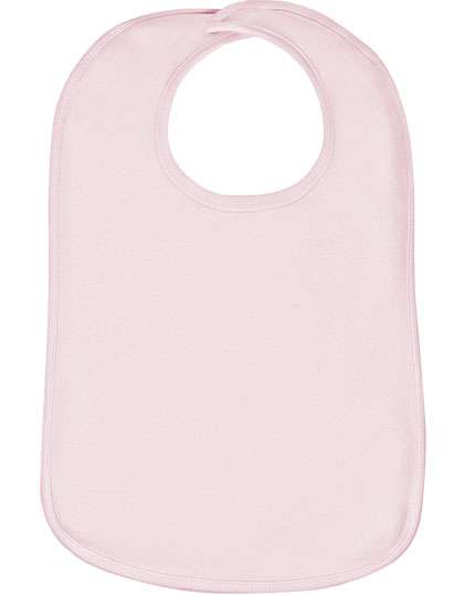 Link Kids Wear Organic Baby Bib Olli 01 Powder Pink One Size (X11001)