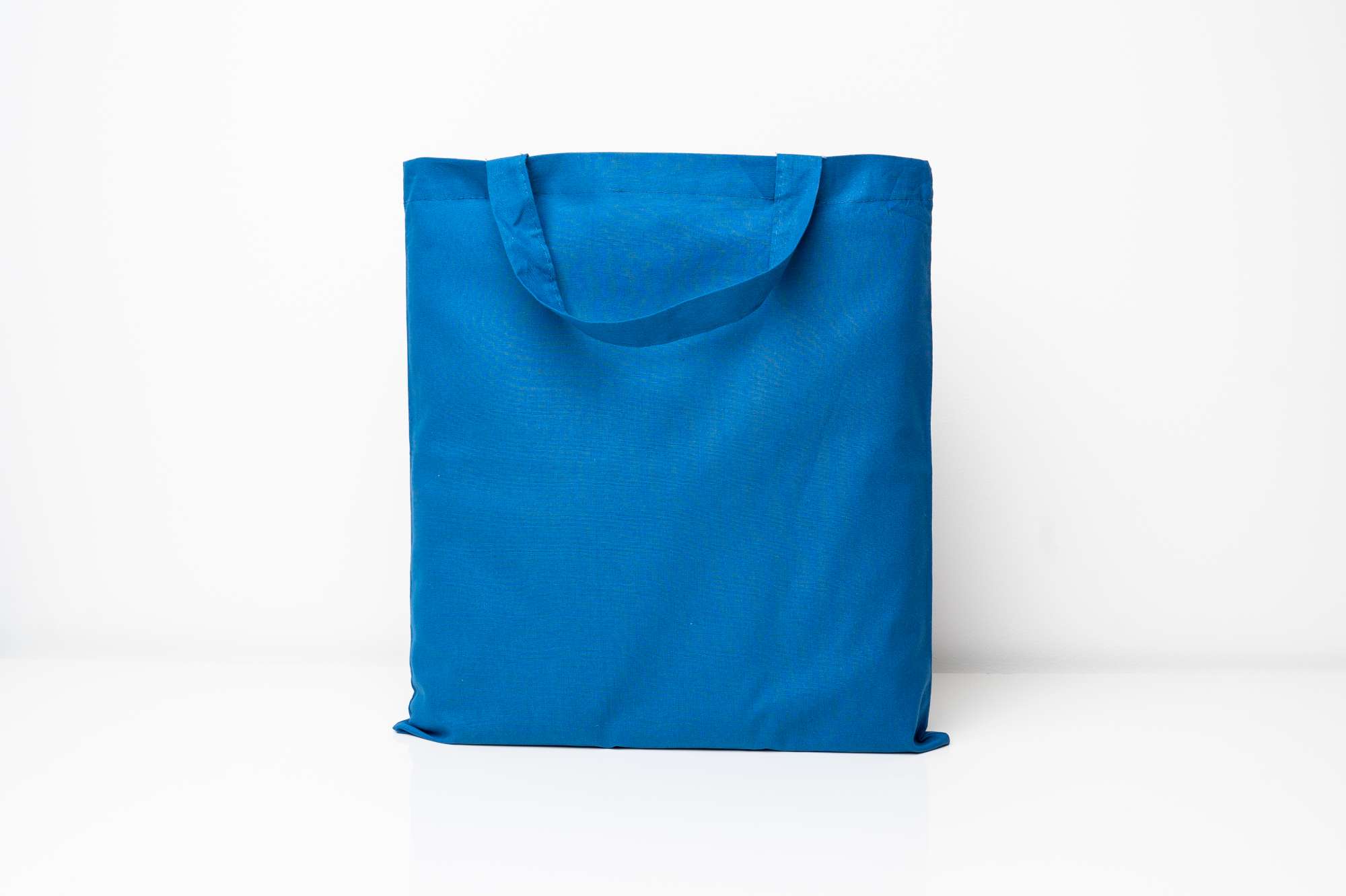 Printwear Cotton Bag Colored Short Handles Light Yellow (ca. Pantone 100U) ca. 38 x 42 cm (XT002)