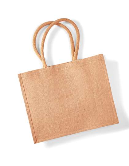 Westford Mill Jute Classic Shopper Natural 42 x 33 x 19 cm (WM407)