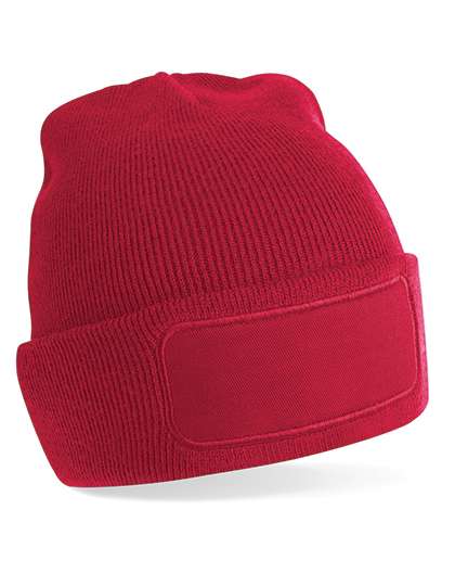 Beechfield Original Patch Beanie Classic Red One Size (CB445)