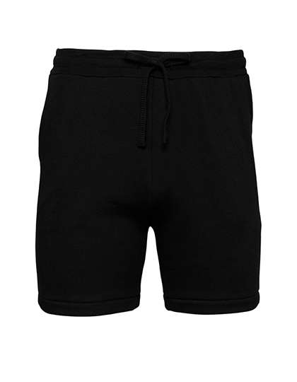 Canvas Unisex Sponge Fleece Sweatshort Black L (CV3724)