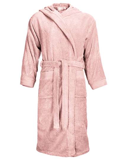 The One Towelling® Bathrobe Hooded Salmon XXL/3XL (TH1095)