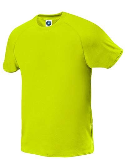 Starworld Men´s Sport T-Shirt Fluorescent Yellow M (SW300)