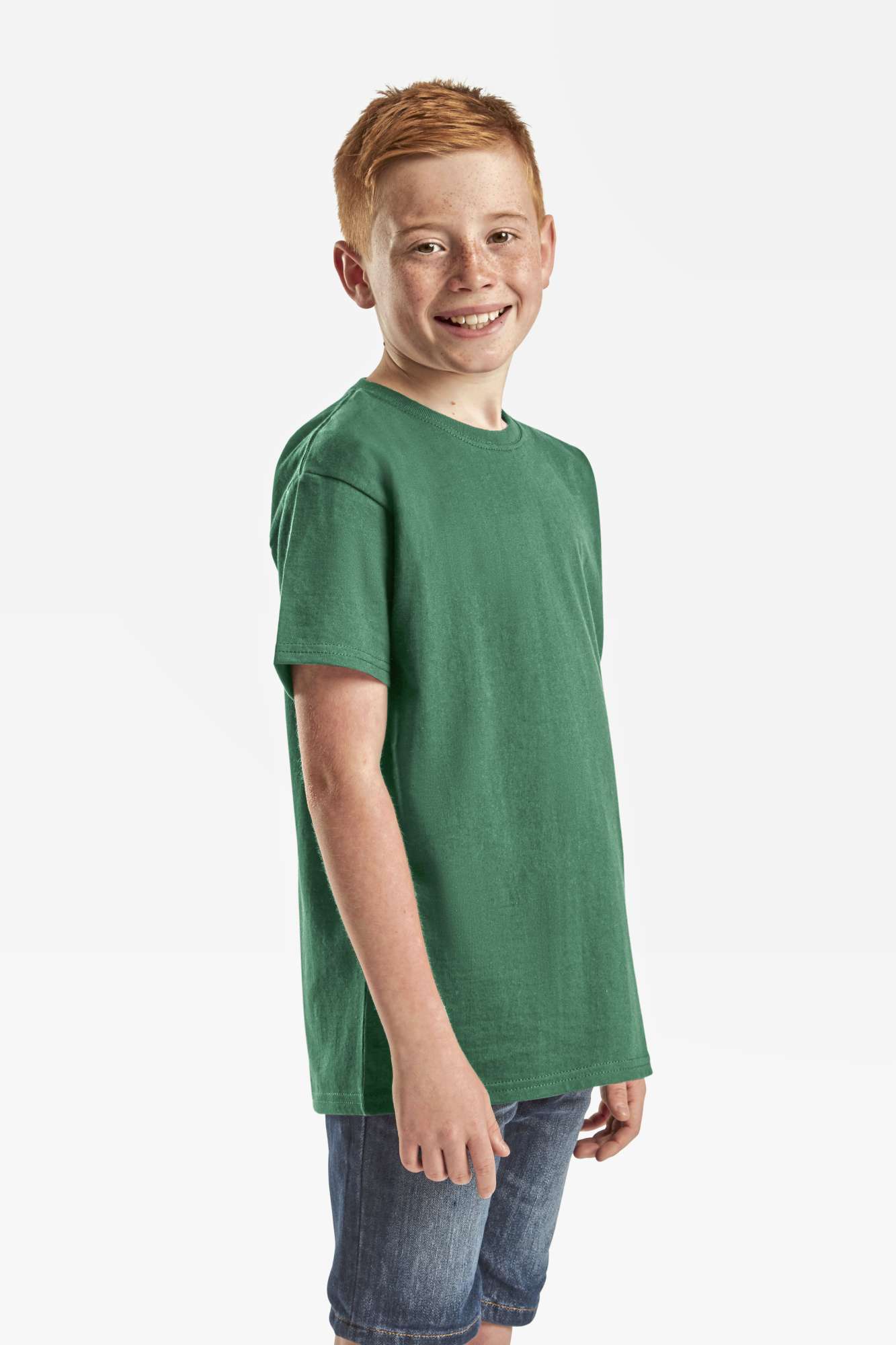 Fruit of the Loom Kids Iconic 195 T Cranberry 164 (F185K)