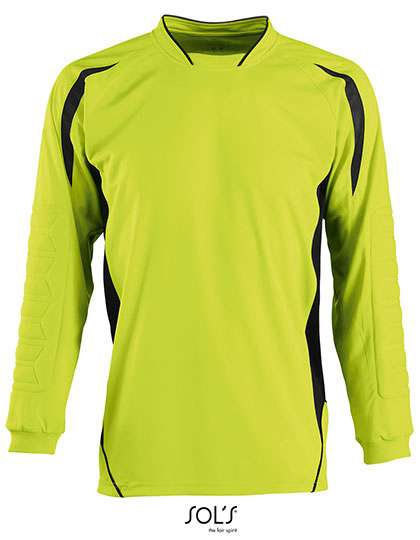 SOL´S Goalkeepers Shirt Azteca Apple Green/Black S (LT90208)