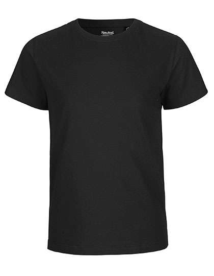 Neutral Kids´ Short Sleeve T-Shirt Black 92/98 (NE30001)