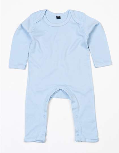 Babybugz Baby Rompasuit Dusty Blue 12-18 Monate (BZ13)