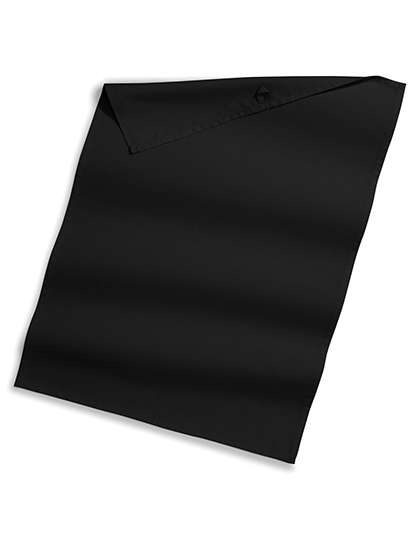 Westford Mill Organic Cotton Tea Towel Black 50 x 70 cm (WM710)
