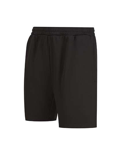 Finden+Hales Adults Knitted Shorts With Zip Pockets Black M (FH886)